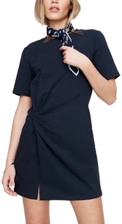 Banana Republic Women's Cotton Twisted T-Shirt Dress