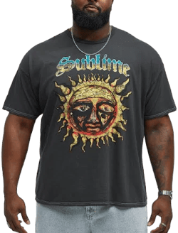 Fashion Nova Men's Sublime 1995 Tour Tee Shirt