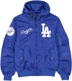 La Dodgers Historic L-2B Hooded Bomber Jacket
