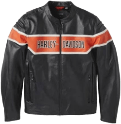 H-D Trenton Leather Riding Jacket