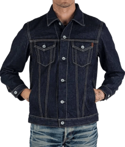 Iron Heart 14oz Selvedge Denim Modified Type III Jacket
