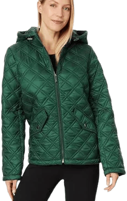 MICHAEL Michael Kors Women's Zip Front Quilt Jacket