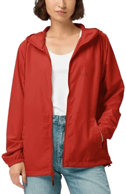 Women's Lightweight Zip Up Windbreaker