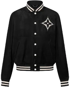 Louis Vuitton Embellished Lambskin Bomber Blouson