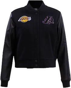 Pro Standard Women's Los Angeles Lakers Classic Wool Varsity Jacket