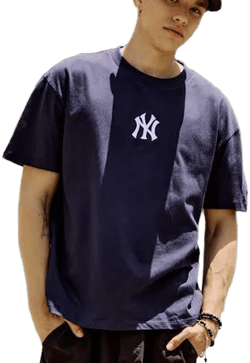 Pro Standard Men's New York Yankees MLB Logo T-Shirt