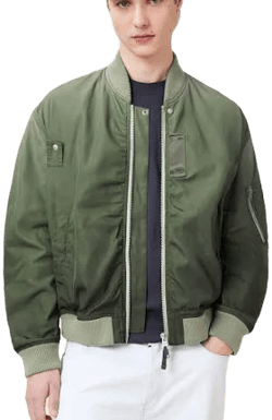 Allsaints Men's Relaxed-Fit Cascade Bomber Jacket