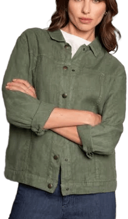 Celtic & Co. Women's Linen Western Jacket