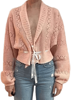 60s Cropped Wool Bed Jacket