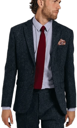 Harris Tweed Herringbone Tweed Jacket