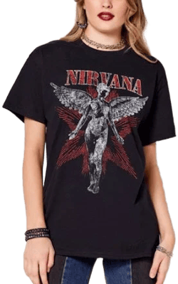 Nirvana In Utero Album T-Shirt