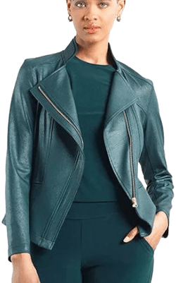 Clara Sunwoo Liquid Leather Signature Jacket
