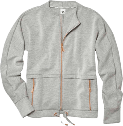 BMW Ladies' Sweatjacket Medium Grey