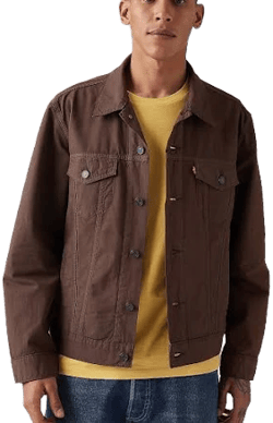 Levi's Men's Cotton Linen Trucker Jacket