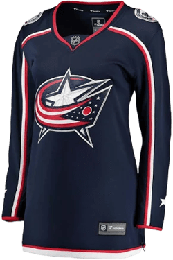 Fanatics Women's Columbus Blue Jackets Breakaway Jersey