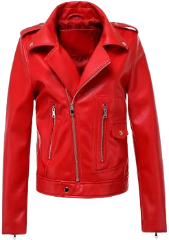 Studded Faux Leather Moto Jacket