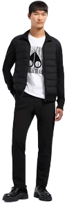Moose Knuckles Men's Kamet Hybrid Mixed Media Down Jacket