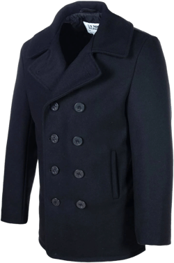 Schott NYC Men's Wool Pea Coat