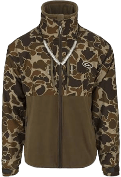 Drake MST Guardian Flex Eqwader Full Zip Fleece Jacket