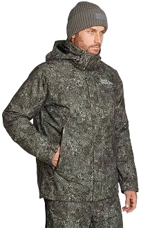 Eddie Bauer Men's Powder Search 2.0 3-in-1 Waterproof Ski Jacket
