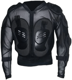 Men's Motorcycle Full Body Armor Motocross Racing Spine Chest Protecto Coat