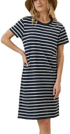 Pact Women's Organic Cotton Softspun Tee Dress