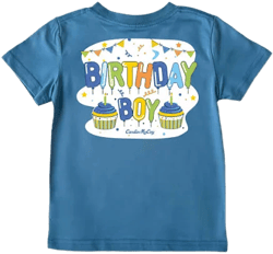 Cardin Mccoy Kids' Birthday Boy Short-Sleeve Tee with Pocket