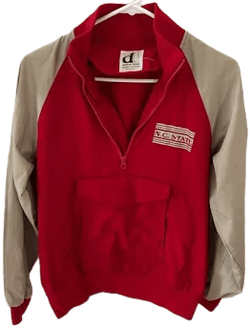 Downerwear 1/2 Zip Kangaroo Pocket Pullover Jacket