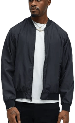 Fashion Nova Men's Eddie Bomber Jacket