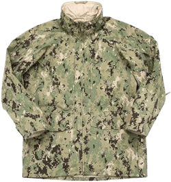 USGI US Navy Wet/ Cold Weather NWU Type III Woodland Parka