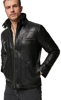 Overland Memphis Leather Moto Jacket