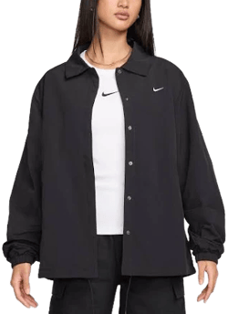 Nike Women's Sportswear Essential Oversized UV Woven Coaches' Jacket