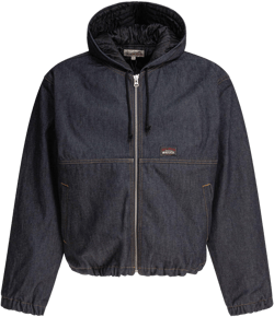 Stussy Men's Blue Work Jacket Denim