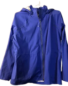 Athleta Hooded Vent Windbreaker Jacket