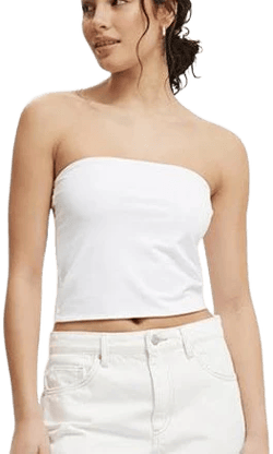 Cotton On Women's Sleeveless Tube Top