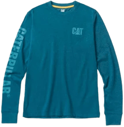 Women's CAT Trademark Banner Long Sleeve T-Shirt