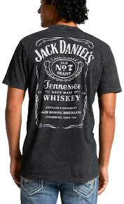 Jack Daniels Classic Acid Wash T-Shirt