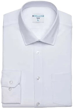 &Collar Men's Slim Fit Moisture-Wicking Dress Shirt