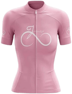 Bike Forever Women's Breathable Polyester Bicyclebooth Jersey