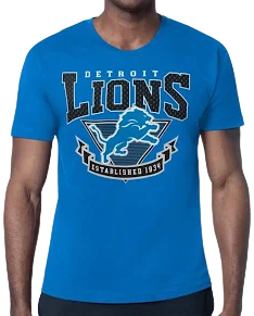 Detroit Lions '80s Inspired Team Logo T-Shirt