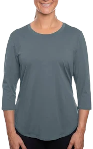 Arctic Cool Women's V-Neck 3/4 Sleeve T-Shirt