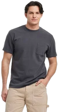 Goodfellow & Co Men's Vintage Short Sleeve Pocket T-Shirt