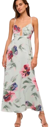 Abercrombie & Fitch Women's Bra-Free Hardware Maxi Dress