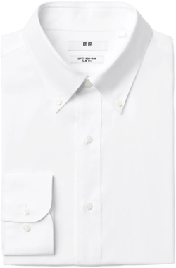 Men's UNIQLO US Super Non-Iron Slim Shirt