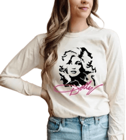 Vintage Dolly Parton Comfort Color Sweatshirt