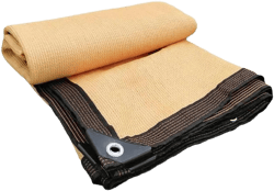 Garden Shade Cloth,10FT 20FT 30FT 40FT 50FT Resistant Sun Shade Netting with Upgraded Grommets,Anti UV Shade Net Plants Sun Shades Outdoor for Outdoor Balcony Patio Courtyard(Size:10x15ft)