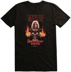 Danzig Black Laden Crown T-Shirt