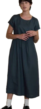 Pyne & Smith Full Length Linen Tea Dress