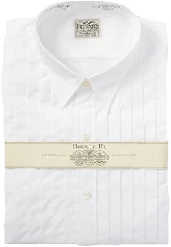 Ralph Lauren Men's Slim Fit French Cuff Tuxedo Shirt