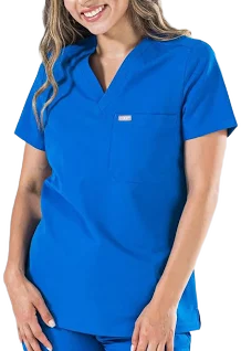 Sapphire Scrub Top